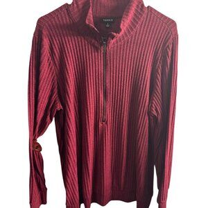 Torrid 2x ribbed red super soft sweater